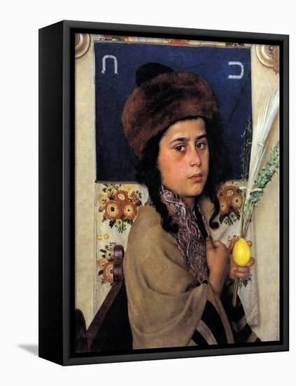 Sukkoth-Isidor Kaufmann-Framed Stretched Canvas