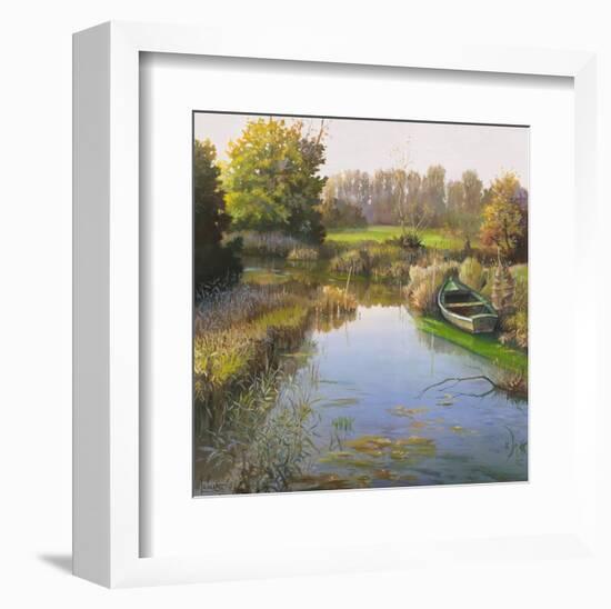 Sul fiume-Adriano Galasso-Framed Art Print