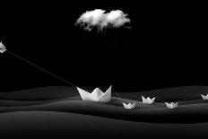 Paper Boats-sulaiman almawash-Photographic Print