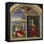 Sulamith und Maria. 1811-Franz Pforr-Framed Stretched Canvas