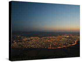 Sulaymaniyah at Night, Iraq, Middle East-Mark Chivers-Stretched Canvas