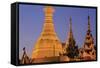 Sule Pagoda, Yangon (Rangoon), Myanmar (Burma), Asia-Richard Cummins-Framed Stretched Canvas