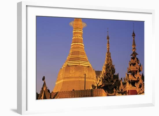 Sule Pagoda, Yangon (Rangoon), Myanmar (Burma), Asia-Richard Cummins-Framed Photographic Print