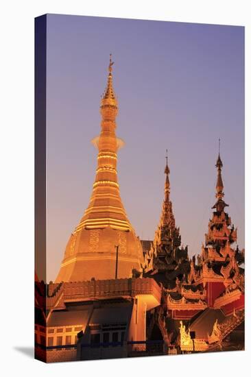 Sule Pagoda, Yangon (Rangoon), Myanmar (Burma), Asia-Richard Cummins-Stretched Canvas