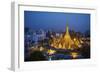 Sule Paya, Yangon (Rangoon), Myanmar (Burma), Asia-Tuul-Framed Photographic Print