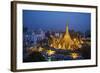 Sule Paya, Yangon (Rangoon), Myanmar (Burma), Asia-Tuul-Framed Photographic Print