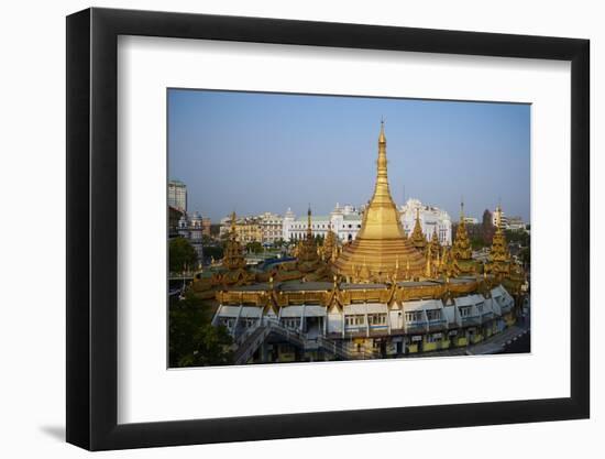 Sule Paya, Yangon (Rangoon), Myanmar (Burma), Asia-Tuul-Framed Photographic Print