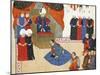 Suleiman the Magnificent Receiving Sigismund-null-Mounted Giclee Print