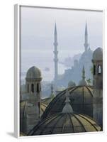 Suleymaniye Complex Overlooking the Bosphorus, Istanbul, Turkey, Europe-Upperhall Ltd-Framed Photographic Print