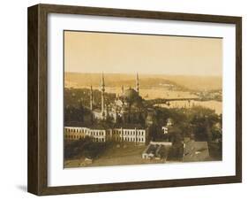 Suleymaniye Mosque and Golden Horn-null-Framed Photographic Print