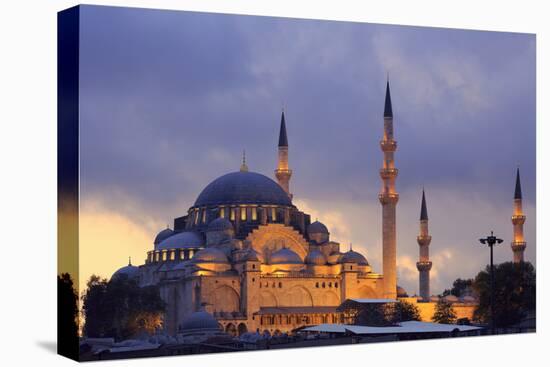 Suleymaniye Mosque, Eminonuand Bazaar District, Istanbul, Turkey, Europe-Richard Cummins-Stretched Canvas