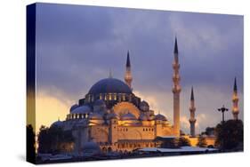 Suleymaniye Mosque, Eminonuand Bazaar District, Istanbul, Turkey, Europe-Richard Cummins-Stretched Canvas