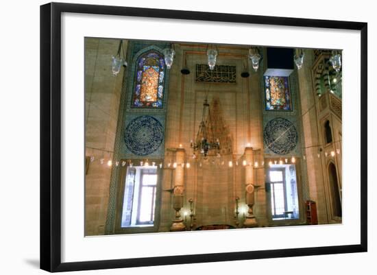 Suleymaniye Mosque, Interior, 1557-null-Framed Photographic Print