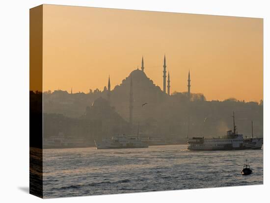 Suleymaniye Mosque, Istanbul, Turkey, Istanbul, Turkey-Jon Arnold-Stretched Canvas