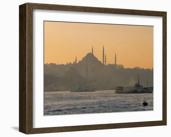 Suleymaniye Mosque, Istanbul, Turkey, Istanbul, Turkey-Jon Arnold-Framed Photographic Print