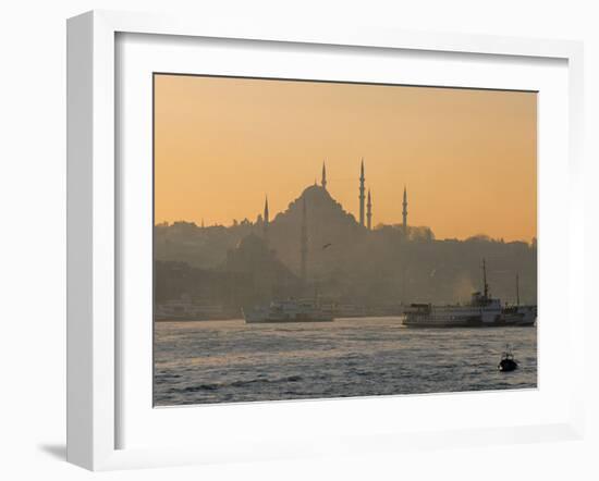 Suleymaniye Mosque, Istanbul, Turkey, Istanbul, Turkey-Jon Arnold-Framed Photographic Print