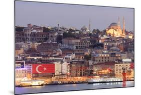 Suleymaniye Mosque. Istanbul. Turkey-Tom Norring-Mounted Photographic Print