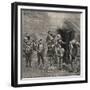 Sulfur Mining in Sicily-Stefano Bianchetti-Framed Giclee Print