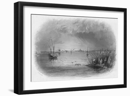 Sulina, Mouth of the Danube, c1838-Robert Wallis-Framed Giclee Print