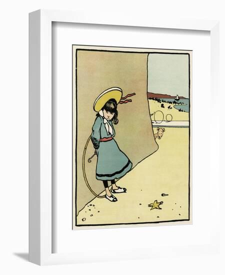Sulky Girl C1900-John Hassall-Framed Art Print
