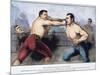 Sullivan and Kilrain Fight-null-Mounted Giclee Print