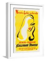 Sullivan's Travels, 1941-null-Framed Giclee Print