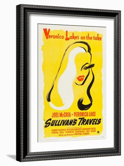 Sullivan's Travels, 1941-null-Framed Giclee Print