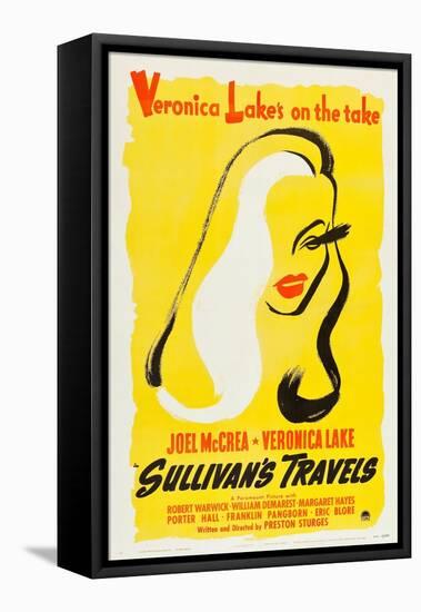 Sullivan's Travels, 1941-null-Framed Stretched Canvas