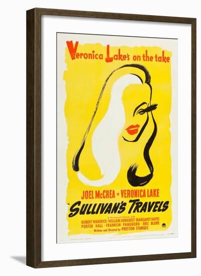 Sullivan's Travels, 1941-null-Framed Giclee Print