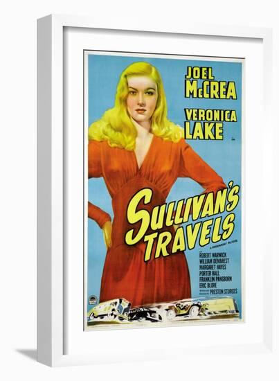 Sullivan's Travels, 1941-null-Framed Giclee Print