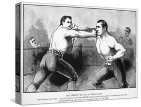 Sullivan vs Kilrain, 1889-null-Stretched Canvas