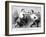 Sullivan vs Kilrain, 1889-null-Framed Giclee Print