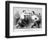 Sullivan vs Kilrain, 1889-null-Framed Giclee Print