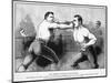 Sullivan vs Kilrain, 1889-null-Mounted Giclee Print