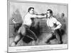 Sullivan vs Kilrain, 1889-null-Mounted Giclee Print