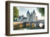 Sully-Sur-Loire Chateau France-null-Framed Art Print