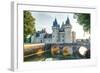 Sully-Sur-Loire Chateau France-null-Framed Art Print