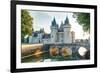 Sully-Sur-Loire Chateau France-null-Framed Art Print