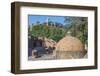 Sulphur bath cupola, Narikala Fortress and St. Nicholas Church, Tbilisi, Georgia, Caucasus, Asia-G&M Therin-Weise-Framed Photographic Print