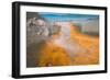 Sulphur river below Volcano Tavurvur, Rabaul, East New Britain, Papua New Guinea, Pacific-Michael Runkel-Framed Photographic Print