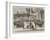 Sultan Abd-Ul-Hamid II Leaving the Eyoub Mosque-Joseph Nash-Framed Giclee Print