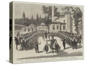 Sultan Abd-Ul-Hamid II Leaving the Eyoub Mosque-Joseph Nash-Stretched Canvas