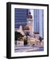 Sultan Abdu Samad Building, Kuala Lumpur Law Court, Illuminated at Night, Kuala Lumpur, Malaysia-Charcrit Boonsom-Framed Photographic Print