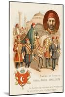 Sultan Abdul Hamid II of Turkey-null-Mounted Art Print