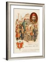 Sultan Abdul Hamid II of Turkey-null-Framed Art Print