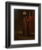 Sultan Ahmed III, c.1727-30-Jean Baptiste Vanmour-Framed Giclee Print