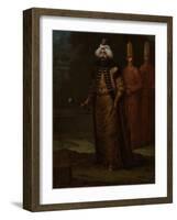 Sultan Ahmed III-Jean Baptiste Vanmour-Framed Art Print