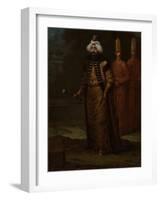 Sultan Ahmed III-Jean Baptiste Vanmour-Framed Art Print