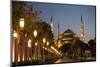 Sultan Ahmed Mosque, or Blue Mosque, at Dusk in Istanbul, Turkey-Carlo Acenas-Mounted Photographic Print