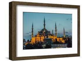 Sultan Ahmed Mosque (The Blue Mosque), Istanbul, Turkey-bloodua-Framed Photographic Print